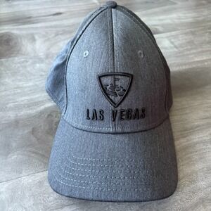 Las Vegas Topgolf Callaway Gray Baseball Cap Adjustable Strapback Golf Hat